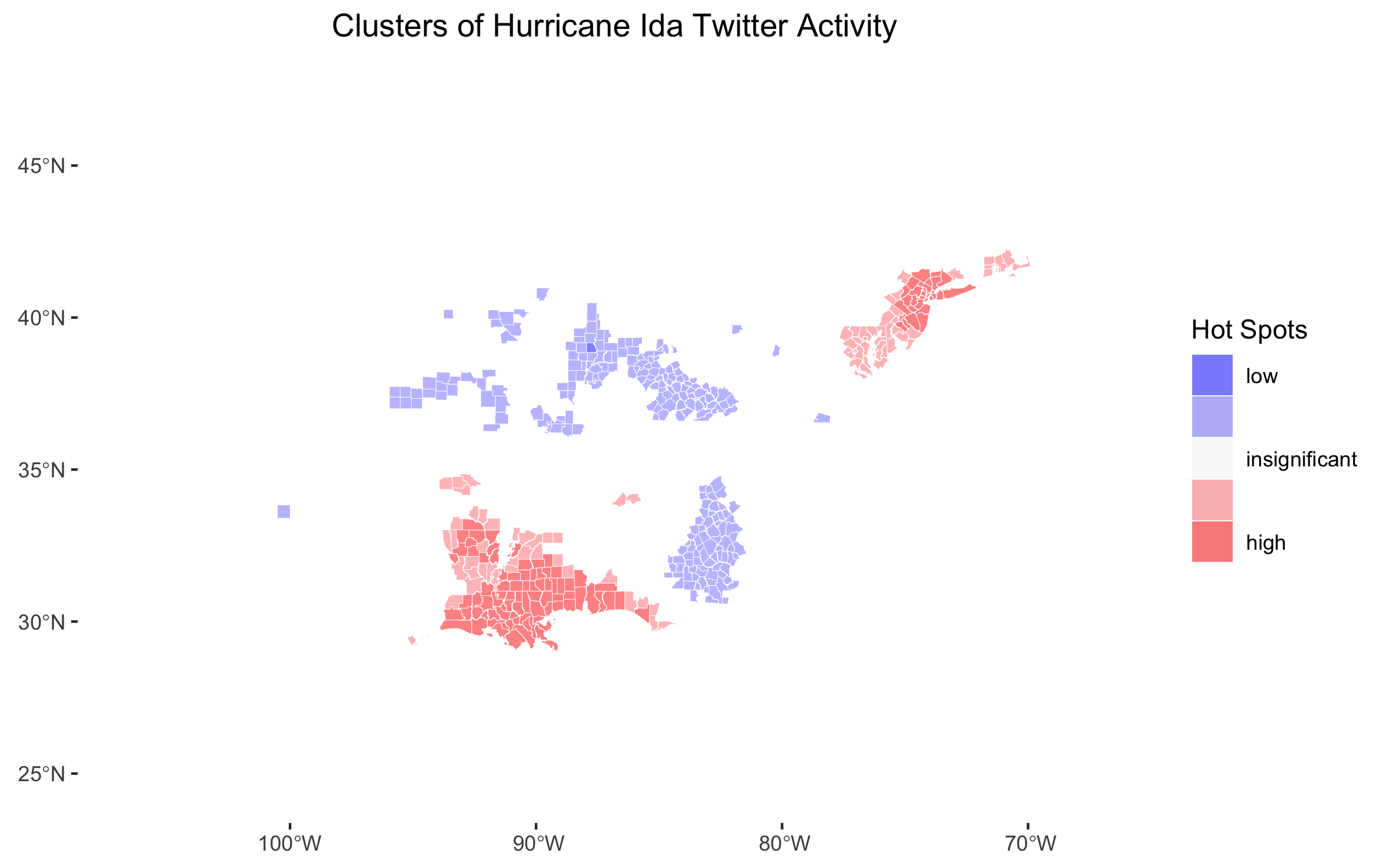 Tweet Hotspots August 29 - September 10